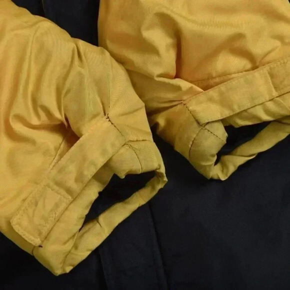 Vintage NFL Pittsburg Steelers Winter Jacket Hood Black Yellow Size Youth XXL - Picture 14 of 14